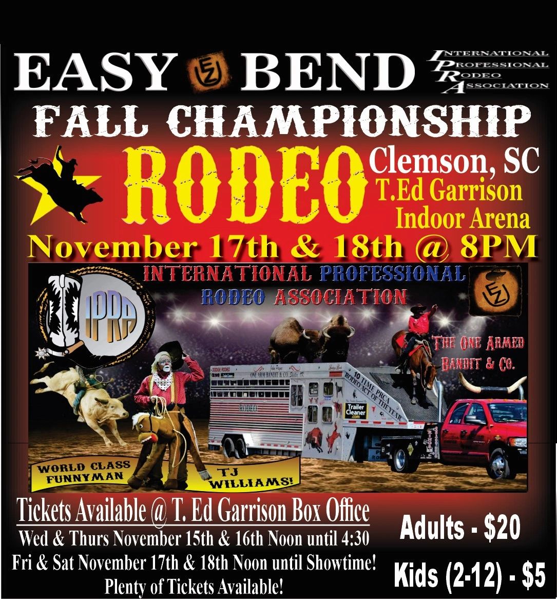 Easy Bend Rodeo Rodeo Clemson South Carolina